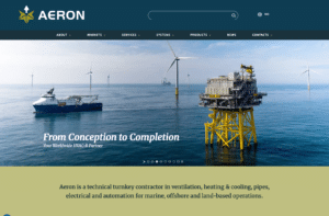 Aeron nettside