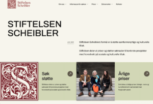Scheibler nettside